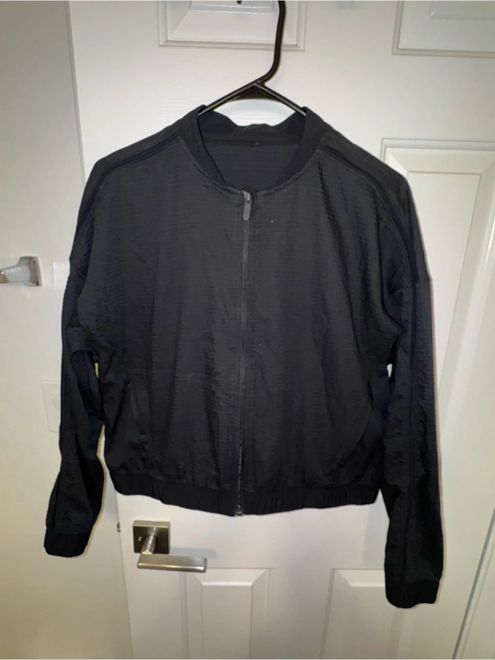 Lululemon pack light bomber jacket black